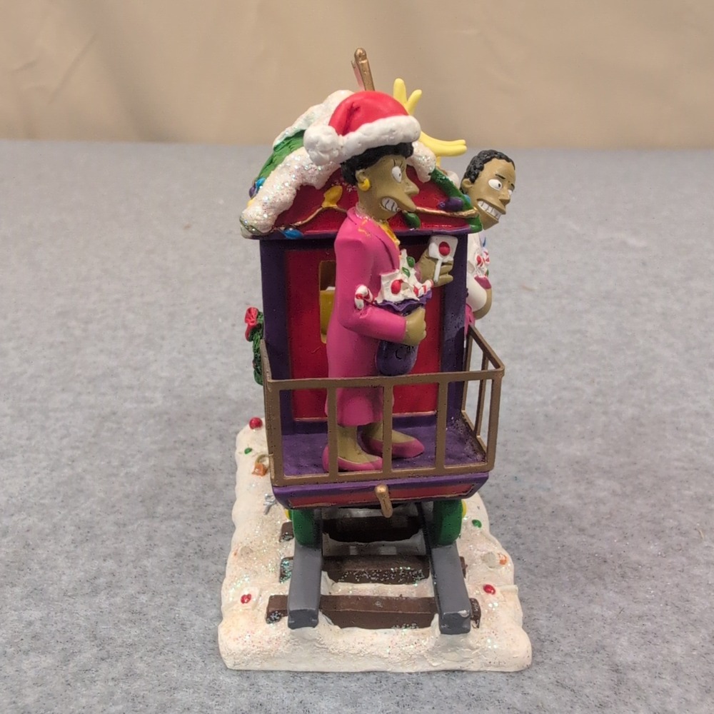 The Simpsons Spreading Holiday Cheer Christmas Express Dr Hibbert Figurine 2011 - Picture 2 of 5